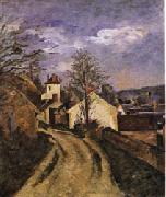 Paul Cezanne Dr Gauchet's House at Auvers USA oil painting artist